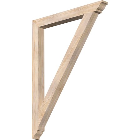 Ekena Millwork Traditional Traditional Smooth Bracket, Douglas Fir, 3 1/2"W x 36"D x 48"H BKT04X36X48TRA01SDF